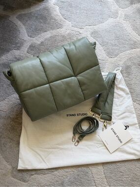 Stand Studio Wanda bag in Sage Green